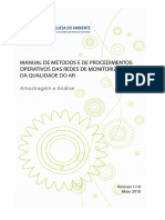 Manual de Mtodos e de Procedimentos Operativos Das Redes de Monitorizao 2010 - 1 PDF