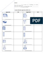 Some Common Laboratory Apparatus and Their Uses