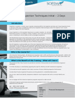 Aircraft Inspection Techniques Initial - 2 Days: Date Category Venue Level Price