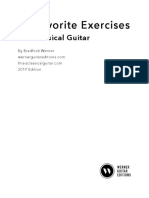 20 Favorite Exercises: For Classical Guitar