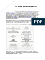 Determinación de Los Índices de Madurez en Frutas