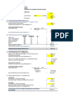 Automatic Fire Sprinkler Calcualtion