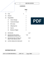 HSE-OCP-35 REV 1. Lifting Procedure