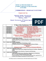 Modified Final PROGRAMME ICM 2020