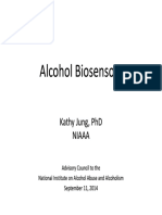 Alcohol Biosensors Alcohol Biosensors: Kathy Jung, PHD Niaaa Kathy Jung, PHD Niaaa