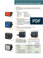 Electronic Hooter Bell Buzzer Siren PDF