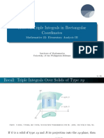 Math 23 Lecture 3.2 More On Triple Integrals PDF