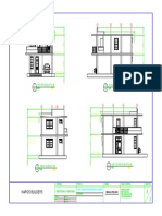 Kairos Builders: Front Elevation 3 Right Side Elevation 3