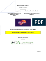 Etude D Impact Environnemental Et Social Pour Creation Du Poste Injecteur de Guediawaye Environ 5 43 KM