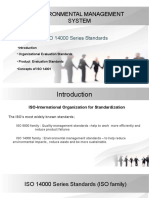 Environmental Management System: ISO 14000 Series Standards