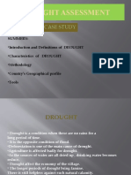 Drought Assessment: Case Study