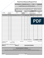 Disposal Request Form