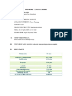 Informe Test Neuropsi PDF