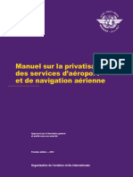 9980 - Manuel Sur La Privatisation Des Services D'aéroports 1ère Éd.-2012 PDF