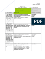 Mccracken Lesson Plan