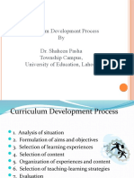 Curriculum Development Process