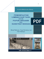 Pemanfaatan Limbah Cair Tahu Untuk Pupuk Organik Dan Substrat Biogas