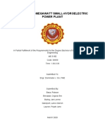 Design of 5-Megawatt Small-Hydroelectric Power Plant