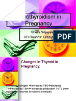 Thyroid Disease in Pregnancy