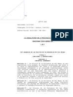 Ley 0rgánica Policía Río Negro 5184