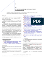 Making and Curing Soil-Cement Compression and Flexure Test Specimens in The Laboratory