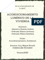 Acondicionamiento Luminico de La Vivienda