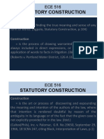 Ece 516 Statutory Construction