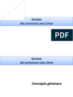 Linux - Chap4 Gestion de Processus