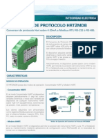 HRT2MDB Datasheet Es