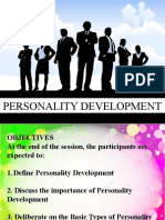 PERSONALITY DEVELOPMENT - Gad.2016