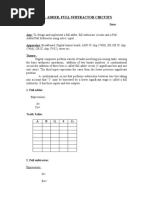 3 - Full Adder-Full Subtractor