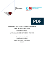 Cardiopatias en El Contexto de Sind de Heterotaxia. A Graneras