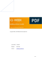 iQ-WEBX 6 2 3 Installation Guide INT EN - 001R