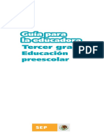 Guía para La Educadora. Tercer Grado PDF