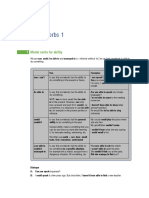 Modal Verbs 1 Ability Student