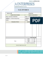 Mathura Enterprise Invoice