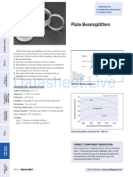 Melles Griot - High Energy Laser Optics - Plate Beamsplitters