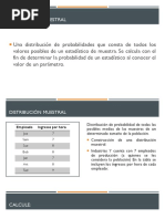 Distribución Muestral para Medias