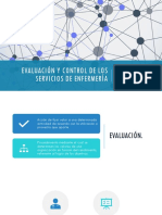 Evaluación y Control de Los Servicios de Enfermería