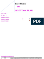 Second Year B.SC Nursing Master Plan