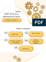 Aplicación Del Método Pert CPM en La Elaboración de Cacao