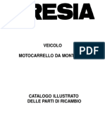 MOTOCARRELLO F18 Parti Di Ricambio