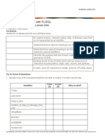 Database Programming With PL/SQL 2-2: Practice Activities