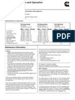 Truck Maintenance and Operation ISX15 (EPA 2013) : Quick Reference Guide