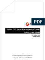 Digital PID Speed Controller For Motor Drive Applications: V1.3 - Dec 22, 2006 English Version