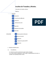 Trazados y Nivel - Proceso Constructivo