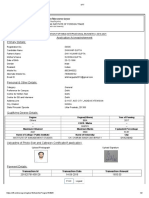 Application Acknowledgement Primary Details:: Transaction Id Transaction Date Transaction Amount