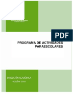 Programa de Actividades Paraescolares1