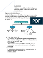 Artificial Intelligence Report MS Word