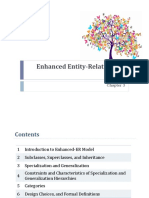 Enhanced Entity-Relationship Model